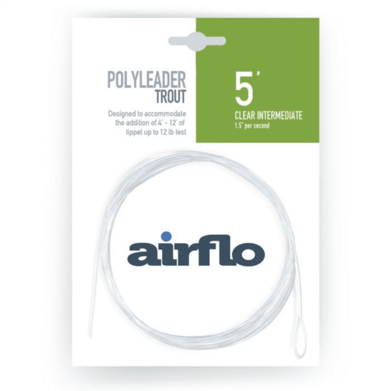 airflo trout polyleader 5 clear intermediate