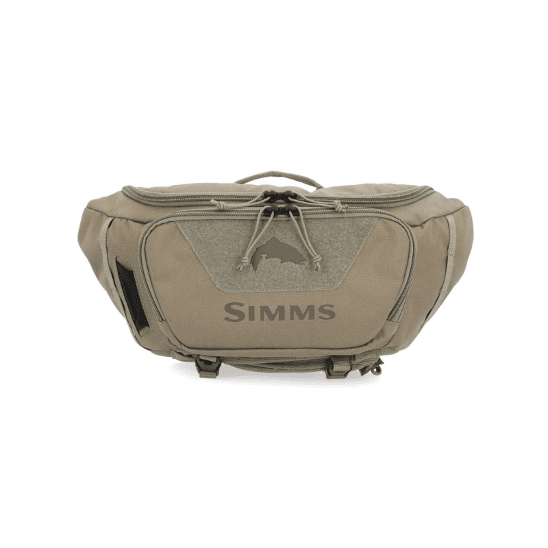 simms tributary hip pack tan