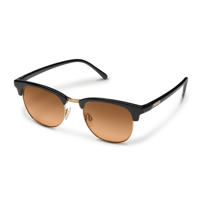 suncloud step out black polarized brown gradiant